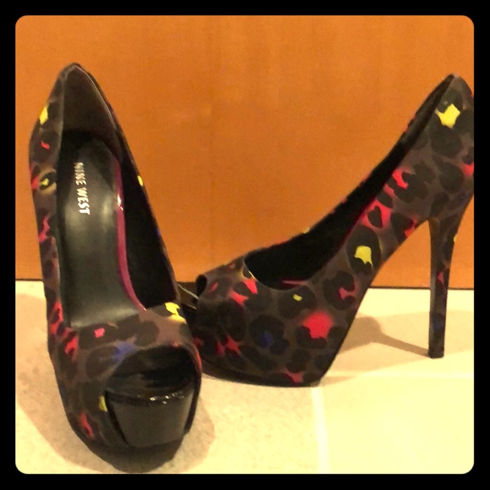 Leopard heels